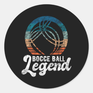 Adesivo Lenda de Bocce Byll - Jogo de Boliche de Gramado B