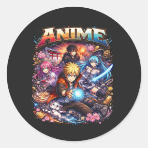 Adesivo Lendas do Anime