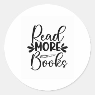Adesivo Lendo arte Ler mais livros