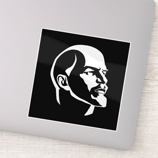 Adesivo Lenin, URSS, CCCP, União Soviética, Comunismo (Detalhe)