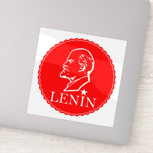 Adesivo Lenin, URSS, CCCP, União Soviética, Comunismo