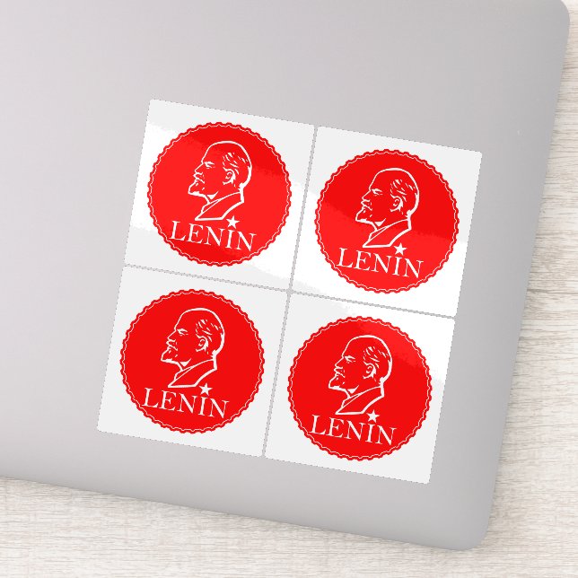 Adesivo Lenin, URSS, CCCP, União Soviética, Comunismo (Detalhe)