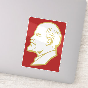 Adesivo Lenin, URSS, CCCP, União Soviética, Comunismo