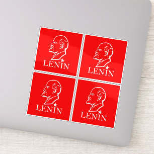 Adesivo Lenin, URSS, CCCP, União Soviética, Comunismo