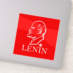 Adesivo Lenin, URSS, CCCP, União Soviética, Comunismo