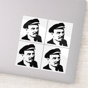 Adesivo Lenin, URSS, CCCP, União Soviética, Comunismo