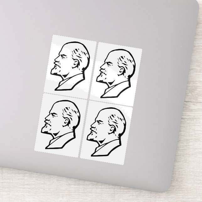 Adesivo Lenin, USSR, CCCP, Soviet Union, Communism (Detalhe)
