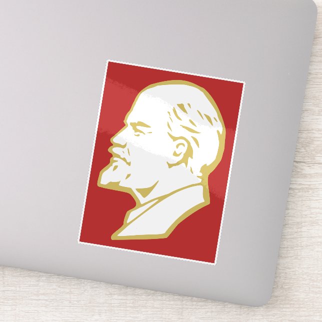 Adesivo Lenin, USSR, CCCP, Soviet Union, Communism (Detalhe)