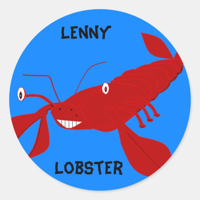 Adesivo , Lenny, Lobster (Frente)