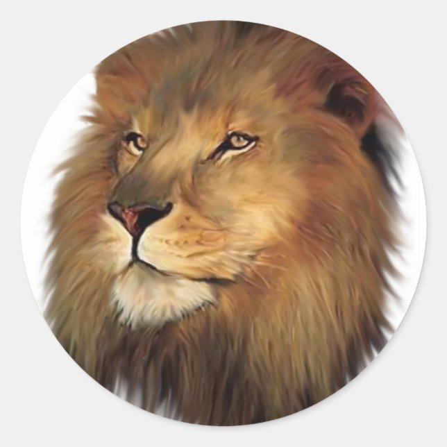 Adesivo Leo, o Leão-Pau (Frente)