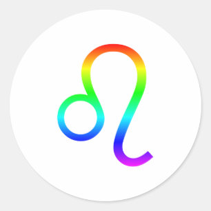 Adesivo Leo Rainbow