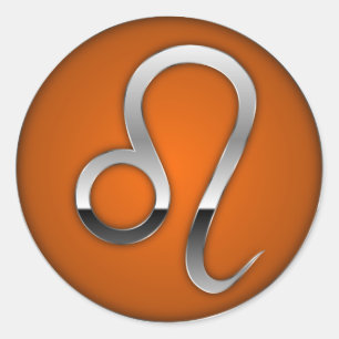 Adesivo Leo - símbolo do zodíaco