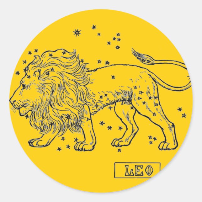 Adesivo Leo Sticker (Frente)
