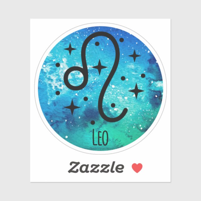 Adesivo Leo Sticker (Folha)