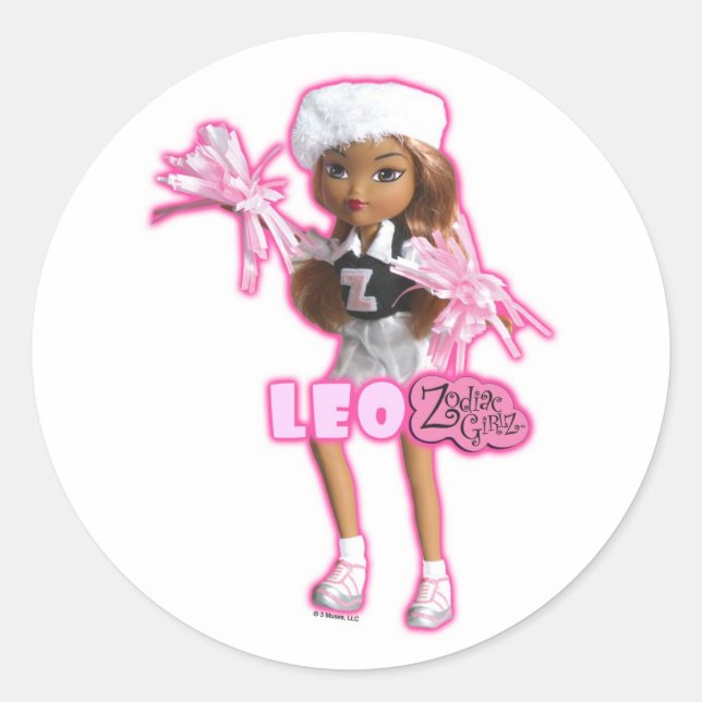 Adesivo Leo Stickers (Frente)