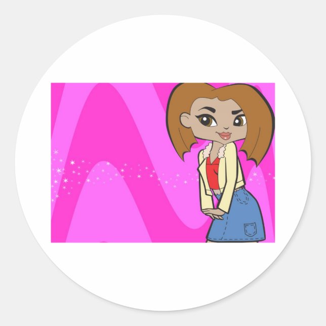 Adesivo Leo Stickers (Frente)