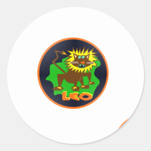 Adesivo leo zodiac
