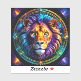 Adesivo Leo Zodiac Stickers, Celestial Zodiac