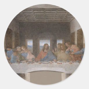 Adesivo Leonardo da Vinci - a pintura da última ceia
