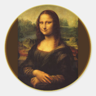 Adesivo Leonardo da Vinci Mona Lisa