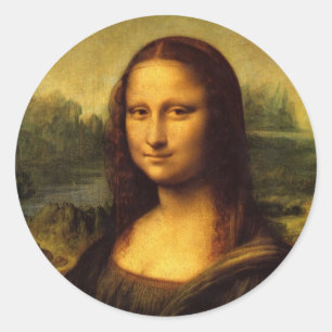 Adesivo Leonardo Da Vinci Mona Lisa