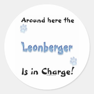 Adesivo Leonberger Charge - Sticker