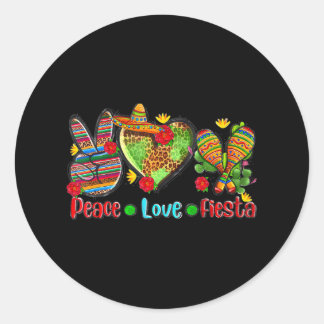 Adesivo Leopard Heart Peace Love Fiesta 5 Mexicano De
