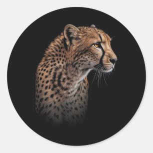Adesivo Leopardo Cheetah Tiger Lepard Face Lion Cat