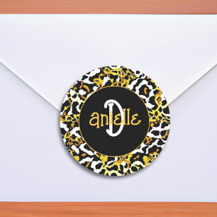Adesivo Leopardo e Zebra Impressão personalizados