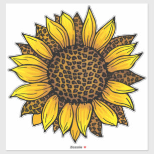 Adesivo Lepard Sunflower