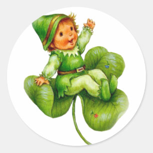 Adesivo Leprechaun feliz