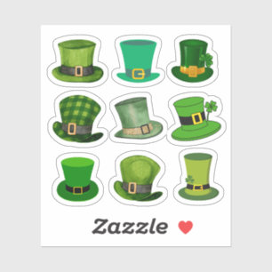 Adesivo Leprechaun Hat Stickers