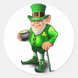 Adesivo Leprechaun Stickers