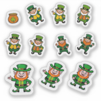 Adesivo Leprechauns