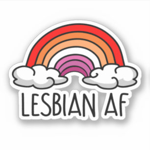 ADESIVO LESBIAN AF