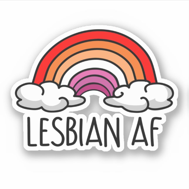ADESIVO LESBIANA AF (Frente)
