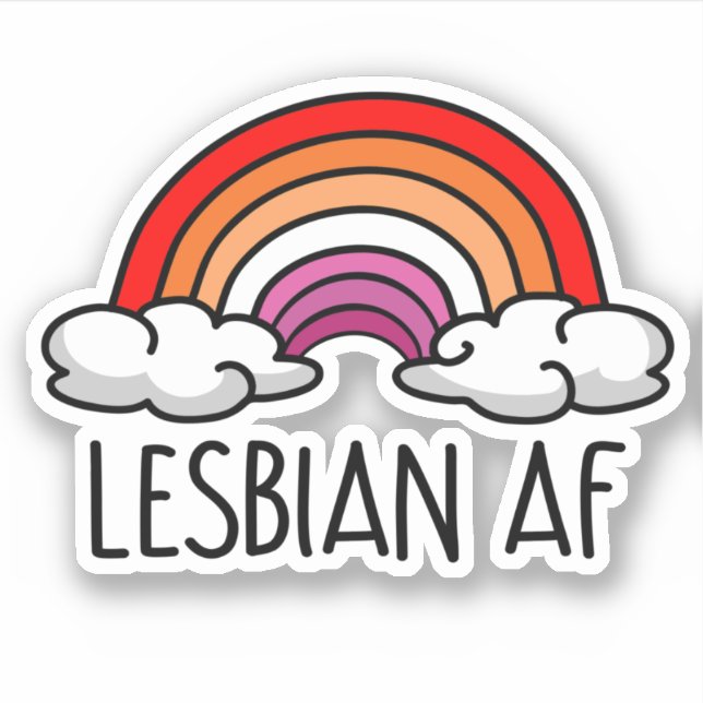 ADESIVO LÉSBICA AF (Frente)