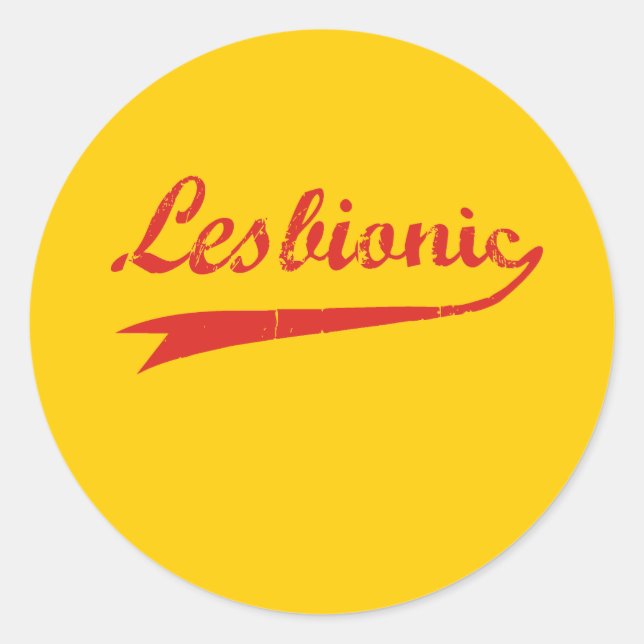 Adesivo Lesbônica (Frente)