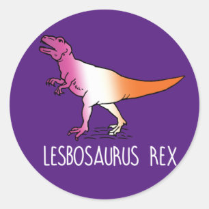 Adesivo LESBOSAURUS REX T Shirt