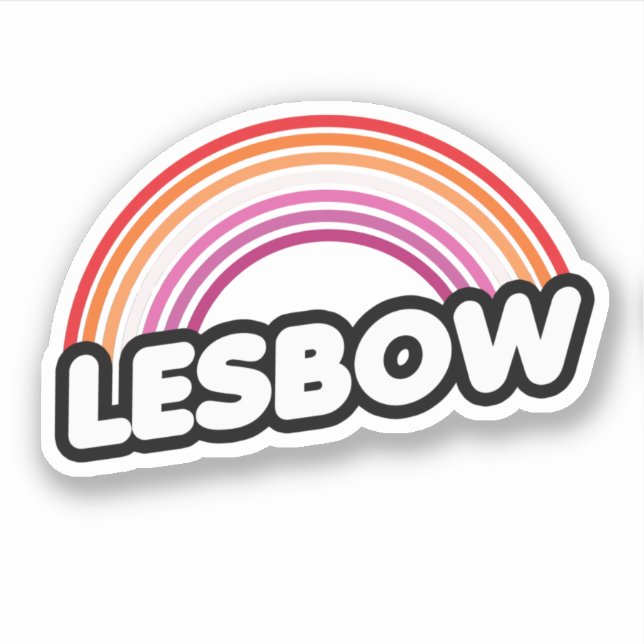 Adesivo Lesbow - Pôr do Sol (Frente)