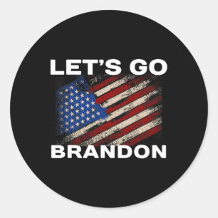 Adesivo Let#39;s Go Brandon Flag Joe Biden Donald Trump Pa