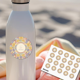 Adesivo Let Joy Bloom – Floral Inspirational Sticker Sheet