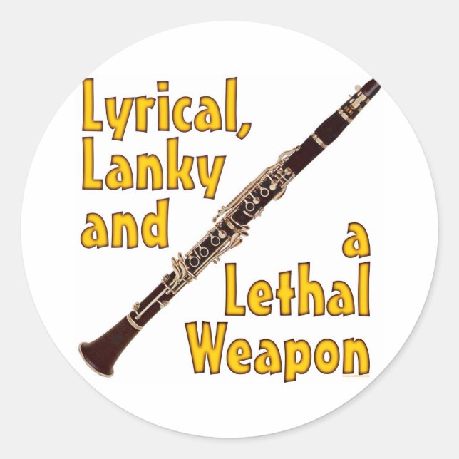 Adesivo Lethal Clarinet (Frente)