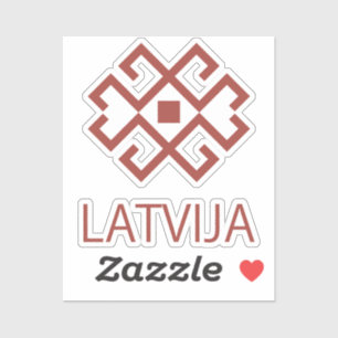 Adesivo Letónia