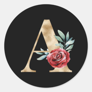 Adesivo Letra adesiva A das iniciais dos feriados