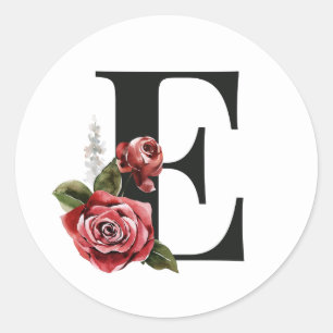 Adesivo Letra adesiva E das iniciais dos feriados