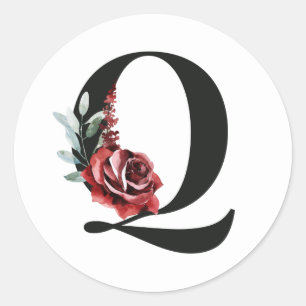 Adesivo Letra adesiva Q das iniciais dos feriados de inver