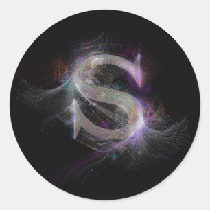 Adesivo Letra adesiva S