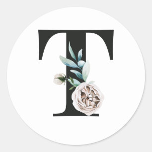 Adesivo Letra adesiva T das iniciais dos feriados de inver