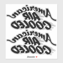 Letra Corvair Arrefecida por Ar Americana reversa